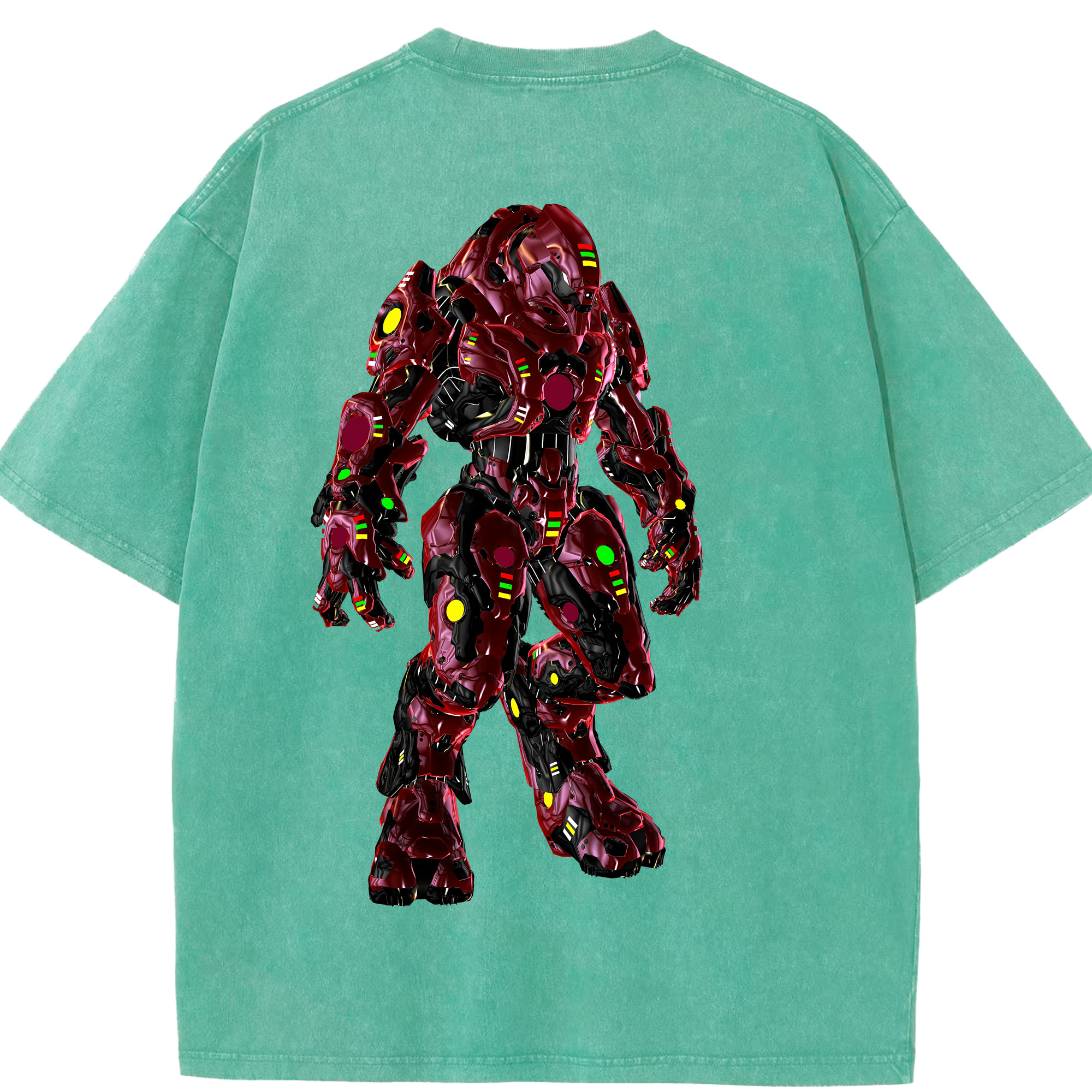 （画像用） Transformers トランスフォーマー 綿100% ヴィンテージ風 半袖Tシャツ（背面プリント）